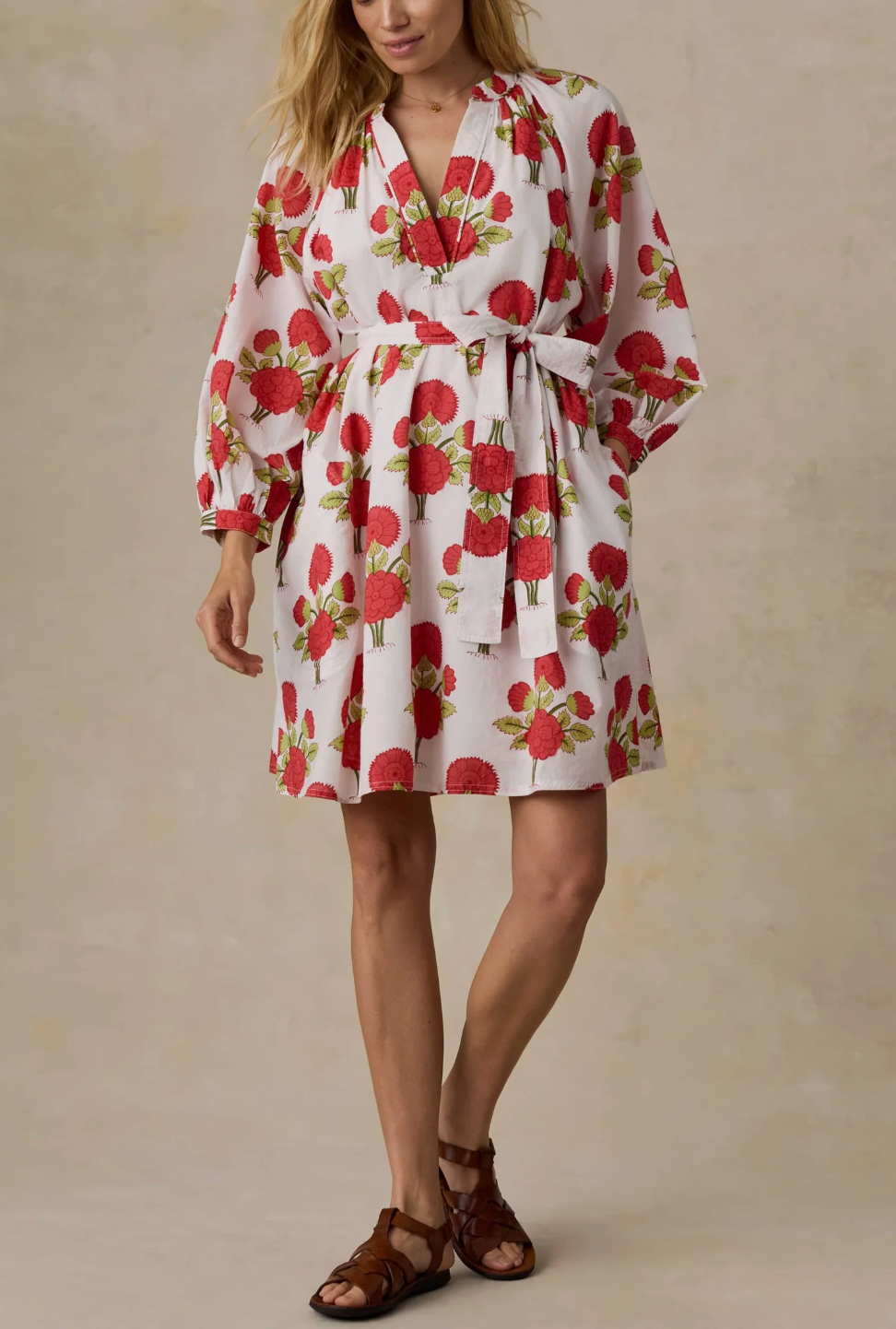 FAHERTY VOILE KAIA MINI DRESS