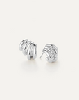 JENNY BIRD SILVER MONROE EARRING