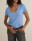 Z SUPPLY ANYWHERE SCOOP TEE