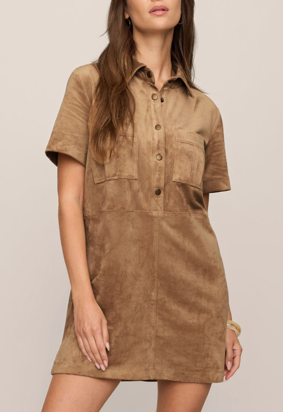 Z SUPPLY LEONE SUEDE MINI DRESS