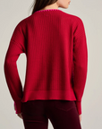 LISA TODD POWER STITCH SWEATER