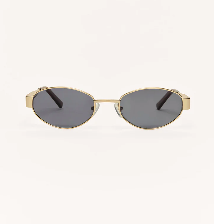 Z SUPPLY PALISADES SUNGLASSES - GOLD/GREY