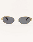 Z SUPPLY PALISADES SUNGLASSES - GOLD/GREY