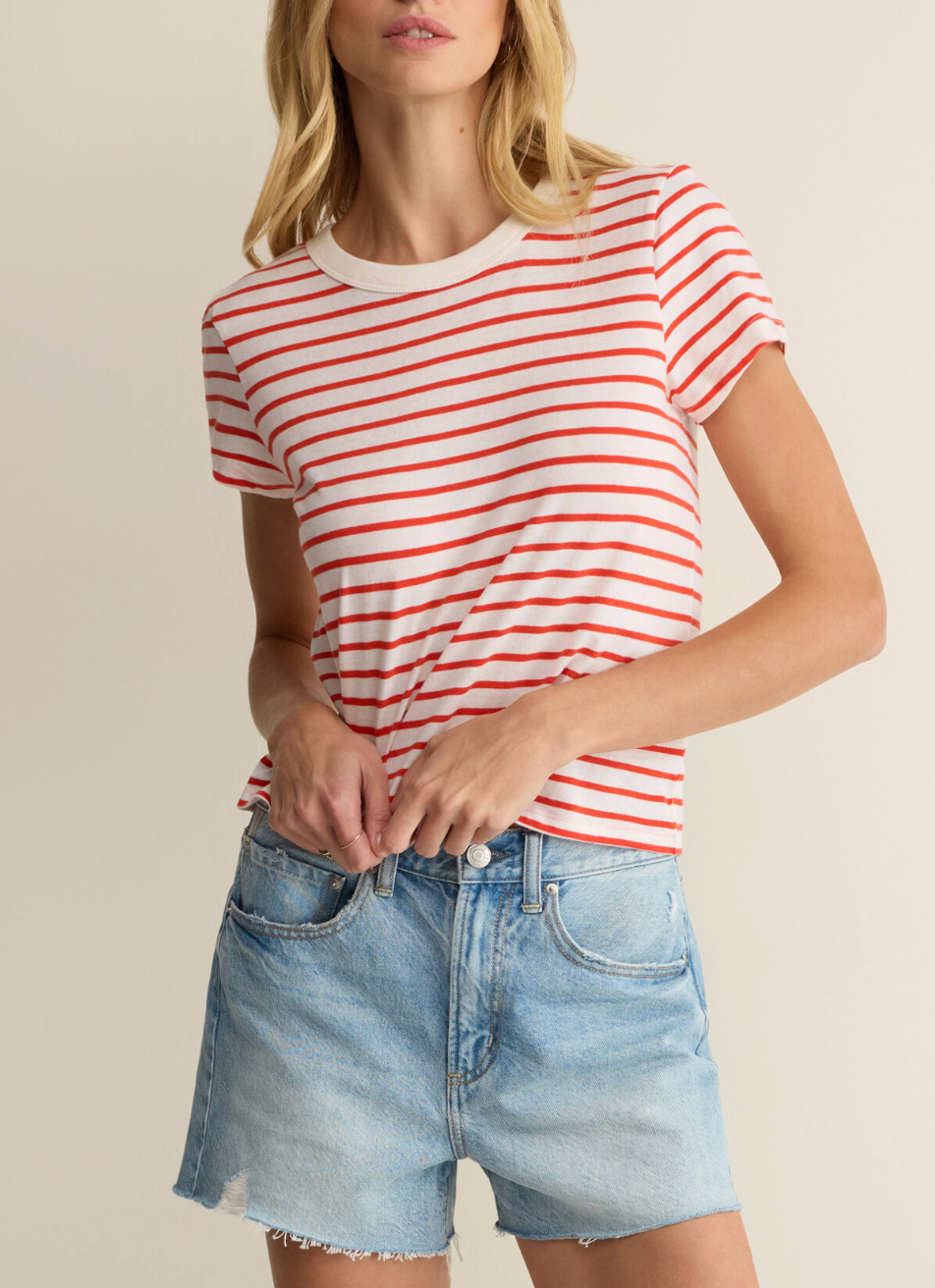 Z SUPPLY JUNIE STRIPED TEE
