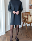 EMERSON FRY JEWEL NECK DRESS