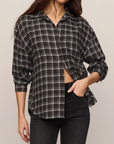 Z SUPPLY RIVER PLAID BUTTON UP