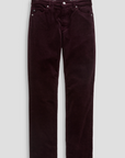 AG MARI MID-RISE SLIM STRAIGHT VELVET