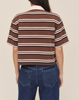 BELLA DAHL CROP POLO TEE