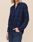 BELLA DAHL EMBROIDERED LONG SLEEVE SHIRT