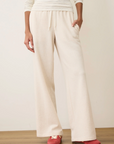 MARINE LAYER CLOUD 9 FLEECE WIDE LEG SWEATPANT