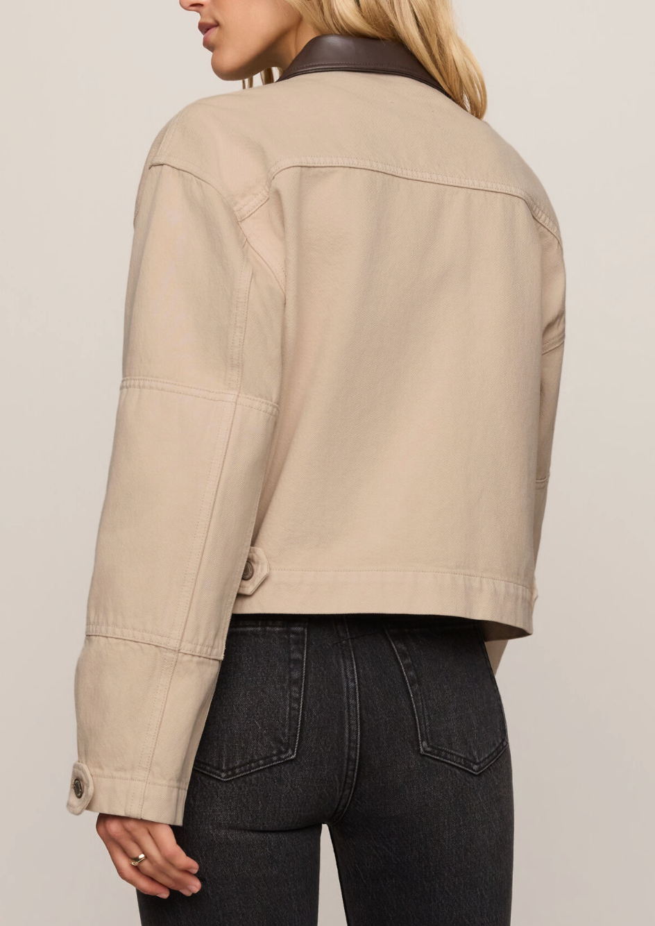 Z SUPPLY REY CROPPED CHORE JACKET