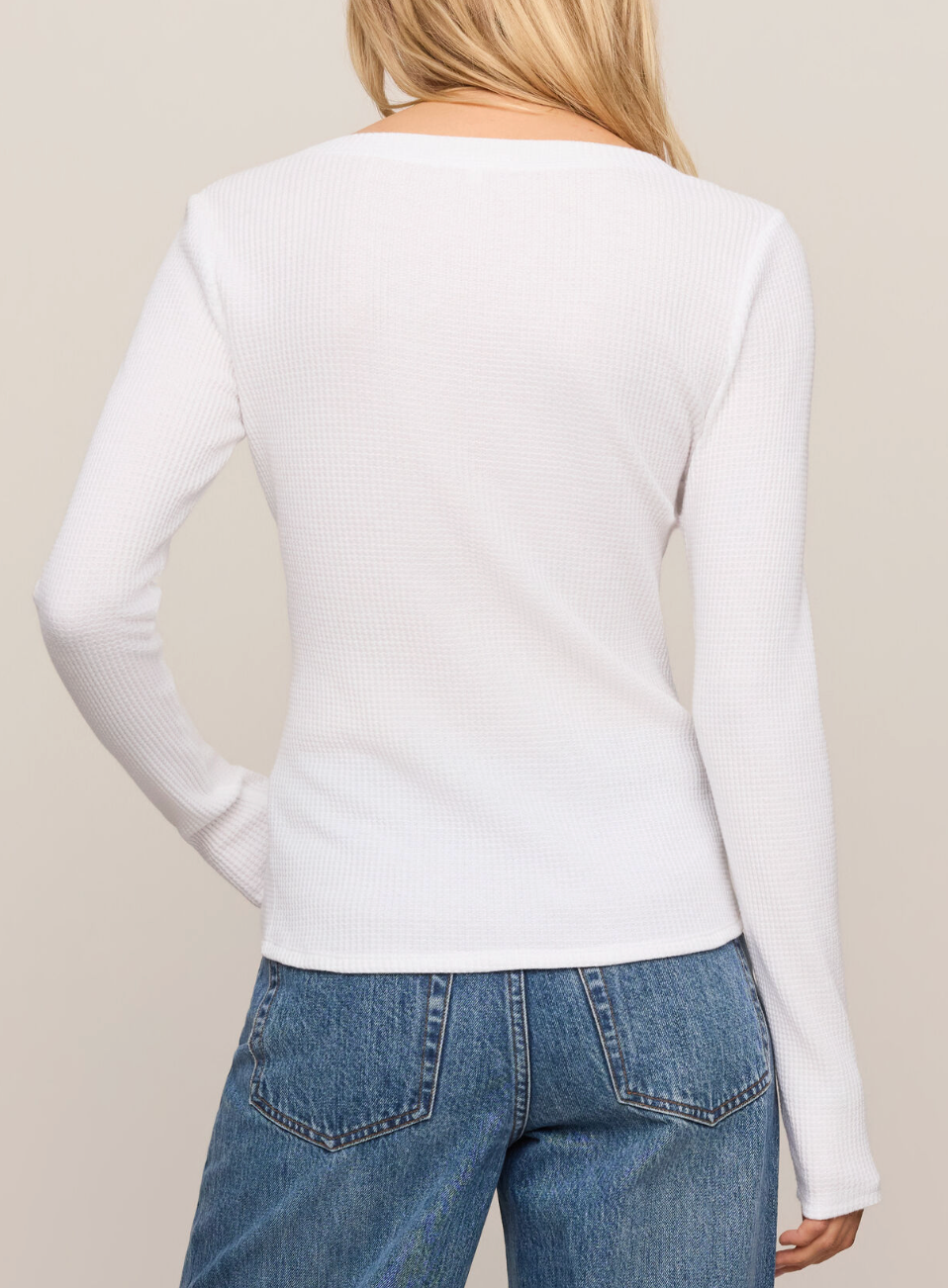 Z SUPPLY ALBANY WAFFLE BUTTON UP TOP