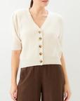 FIFTEEN TWENTY ILIANA PUFF SLEEVE SWEATER