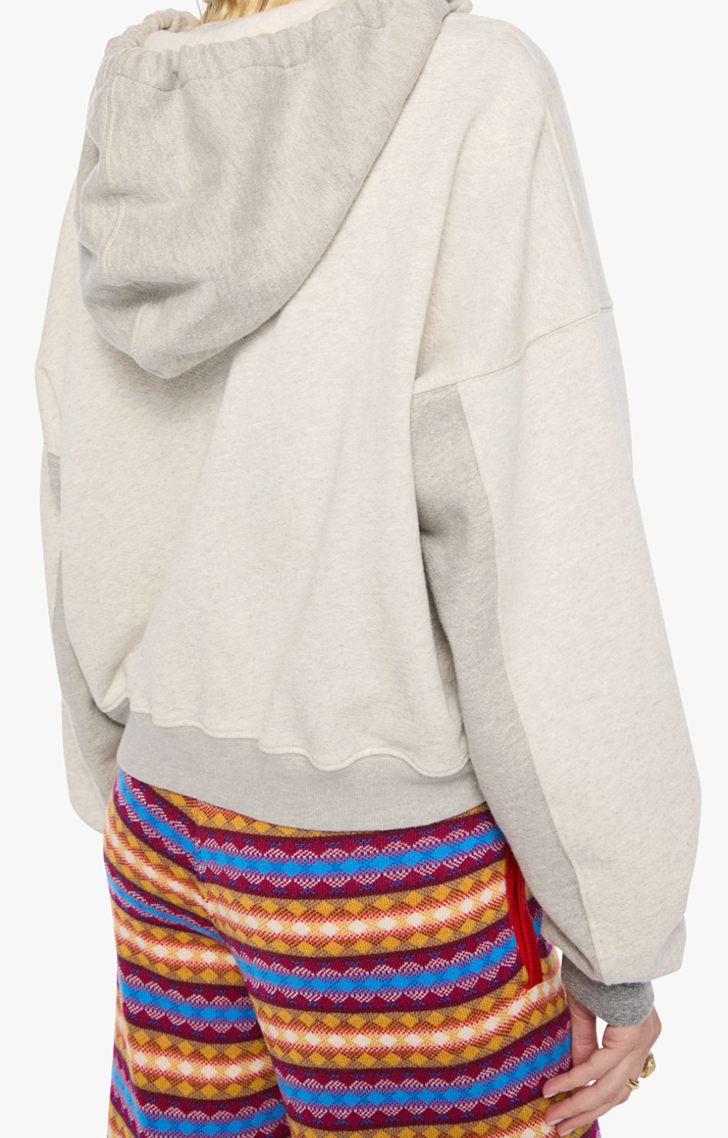 MOTHER THE HALF BASE HOODIE