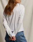 PERFECTWHITETEE HARLEY LONG SLEEVE BOXY TEE
