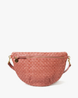 CLARE V WOVEN GRANDE FANNY