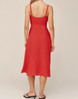 BELLA DAHL APRON MIDI DRESS