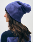 WHITE + WARREN CASHMERE PLUSH RIB BEANIE