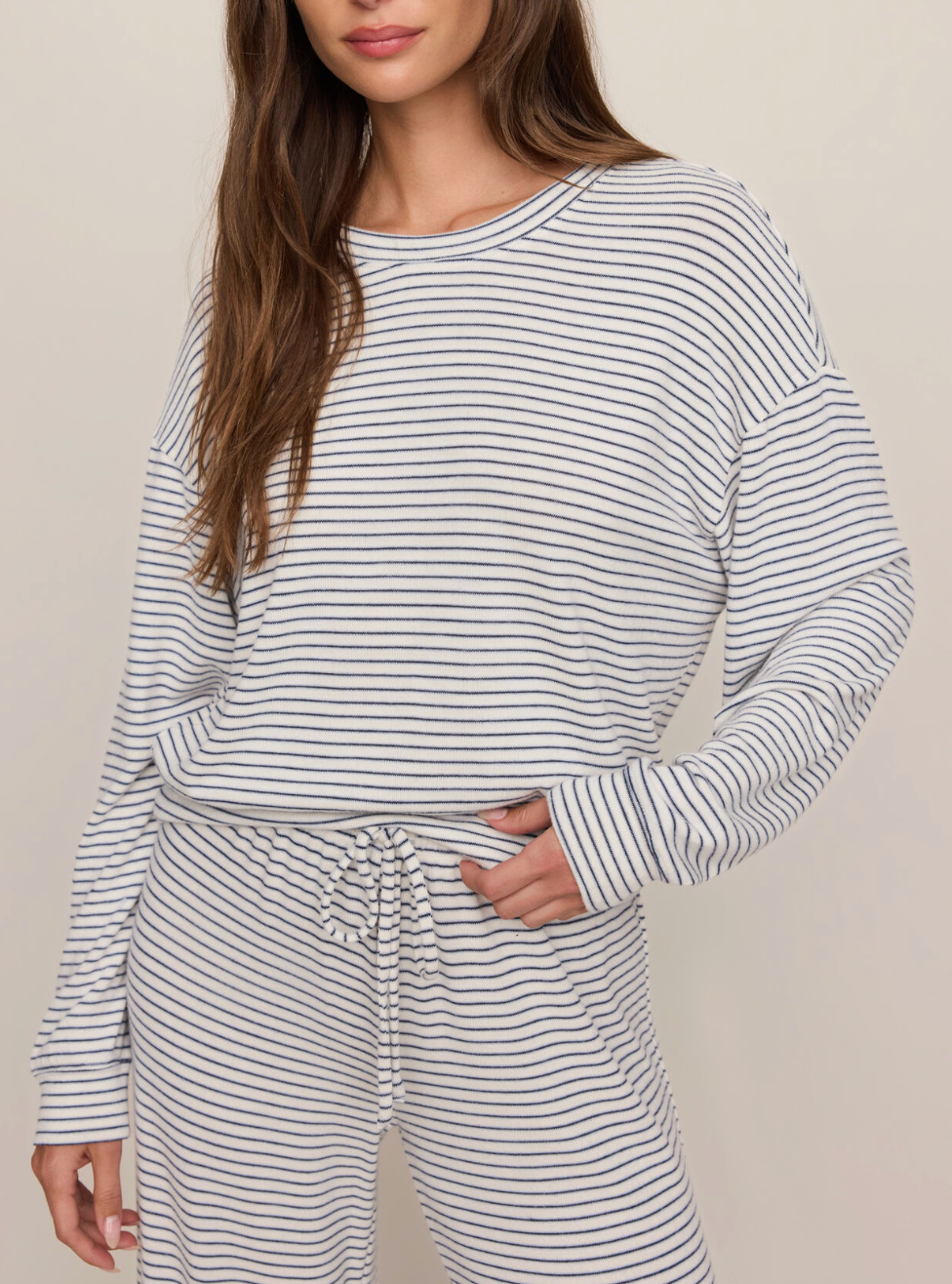 Z SUPPLY CLASSIC STRIPE LS TOP