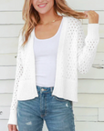 WOODEN SHIPS LEVI CARDI COTTON