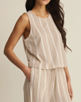 Z SUPPLY SLOANE KNIT STRIPED TOP