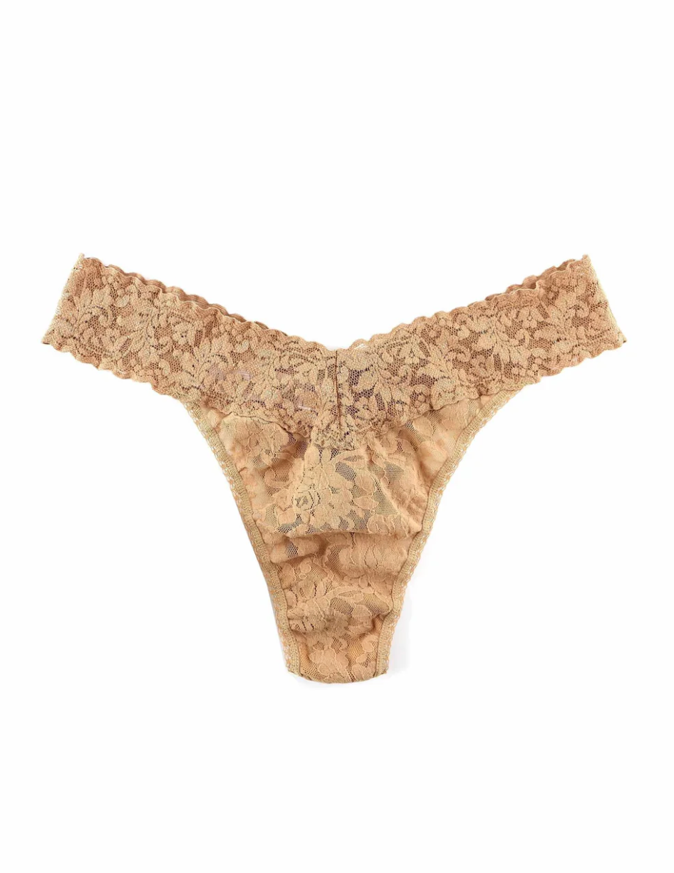 HANKY PANKY SIGNATURE LACE ORIGINAL RISE THONG SUNT