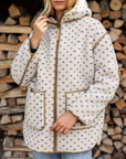 MAREA HOODED SHERPA JACKET