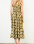 THML RACHEL PRINTED MAXI DRESS