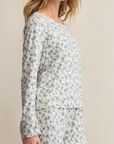 Z SUPPLY HOME TOWN DITSY LS TOP
