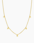 GORJANA GOLD 5 DISC CHOKER NECKLACE