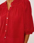 RAILS THEIA SHORT SLEEVE BUTTON DOWN
