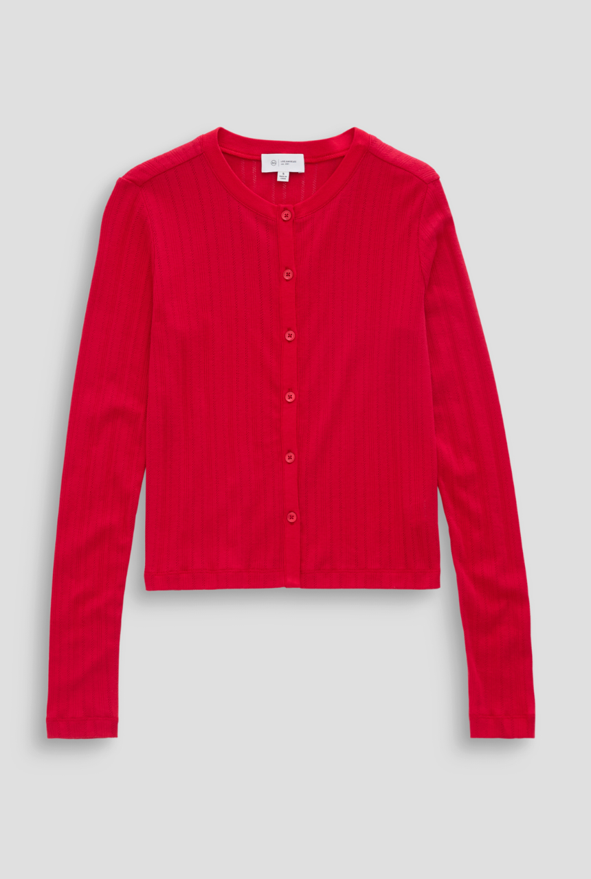 AG EDDEN FITTED CARDIGAN