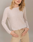 ALASHAN CASHMERE HOLLIS SHAKER CREW NECK