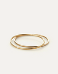 JENNY BIRD (M) GOLD DANE BANGLE SET 2 PACK
