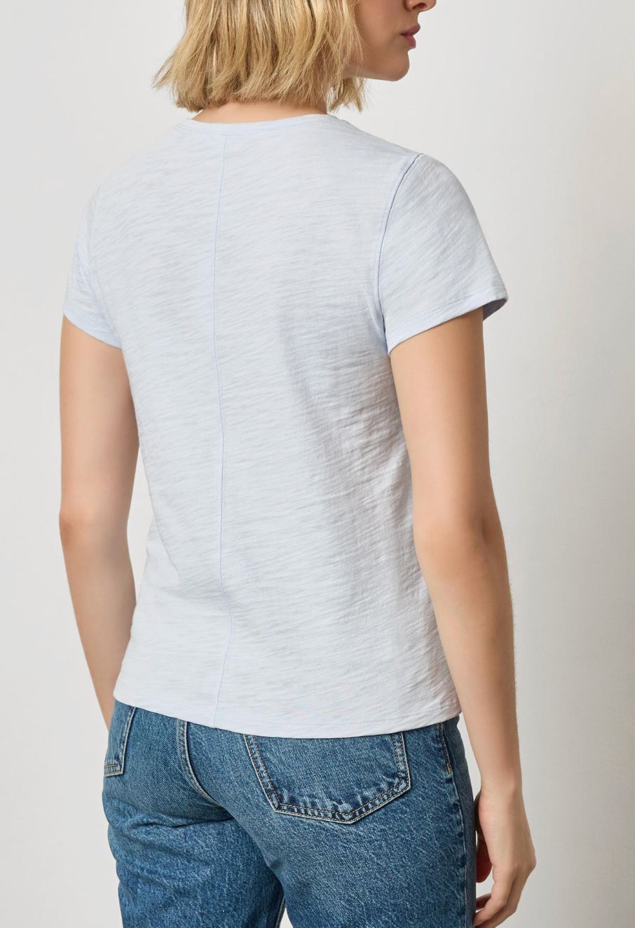 LILLA P S/S BACK SEAM CREW TEE
