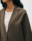 WHITE + WARREN SUPERFINE ORGANIC COTTON BLAZER