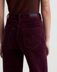 AG SAIGE MID-RISE WIDE LEG CORDUROY