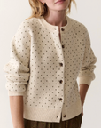 MARINE LAYER POLKA DOT CARDIGAN