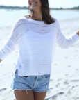 WOODEN SHIPS SHAWN TOP COTTON