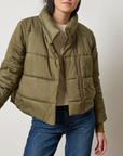 LILLA P KNIT CUFF JACKET