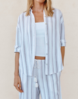BELLA DAHL OVERSIZED CLEAN SHIRT