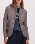 RAG & BONE SLADE REFINE KNIT JACQUARD BLAZER