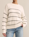 Z SUPPLY BOYFRIEND STRIPED SWEATER