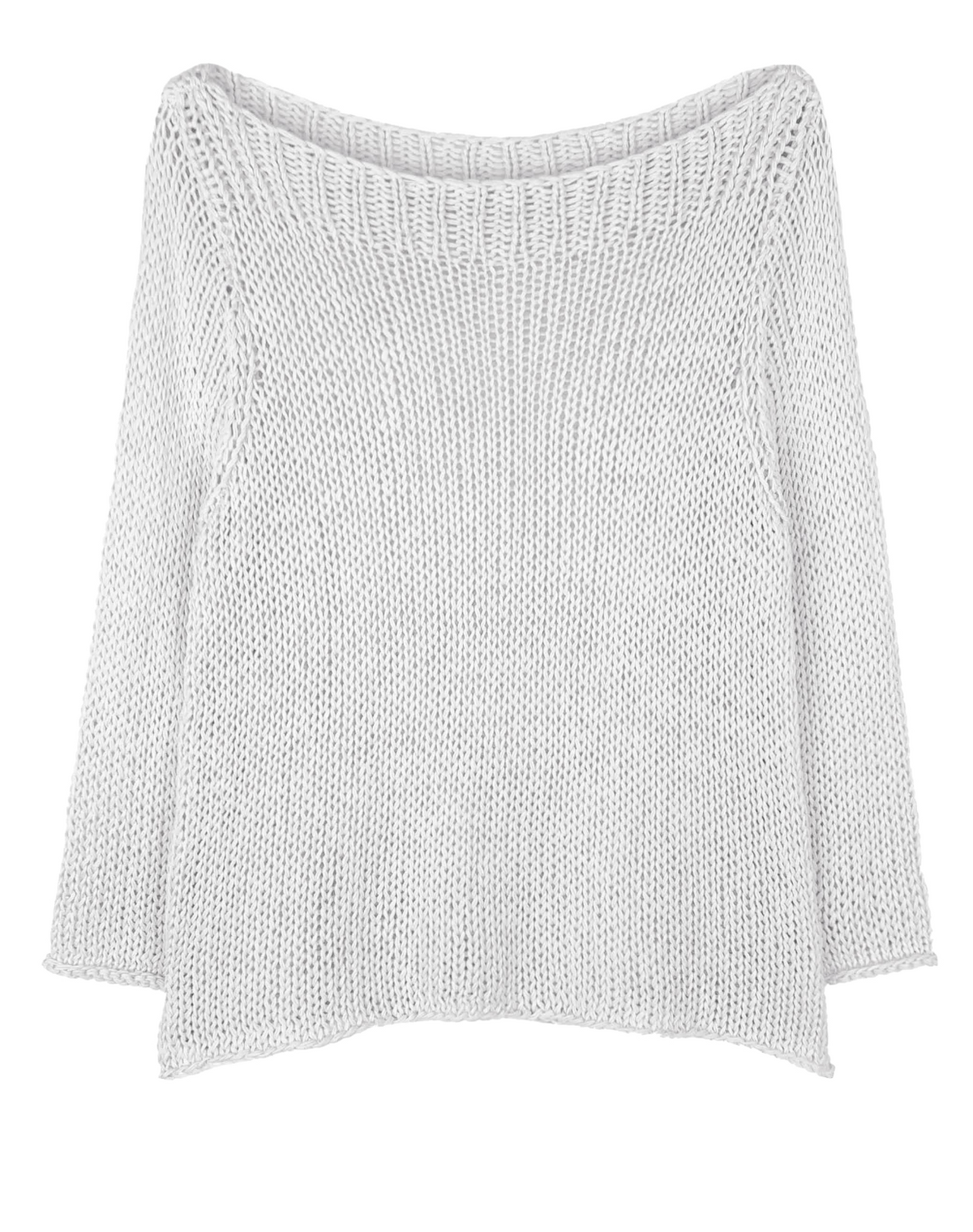 WOODEN SHIPS NEWPORT SOLID 3/4 SLEEVE CHUNKY COTTON