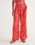 MARINE LAYER GIA WIDE LEG SILK PANT