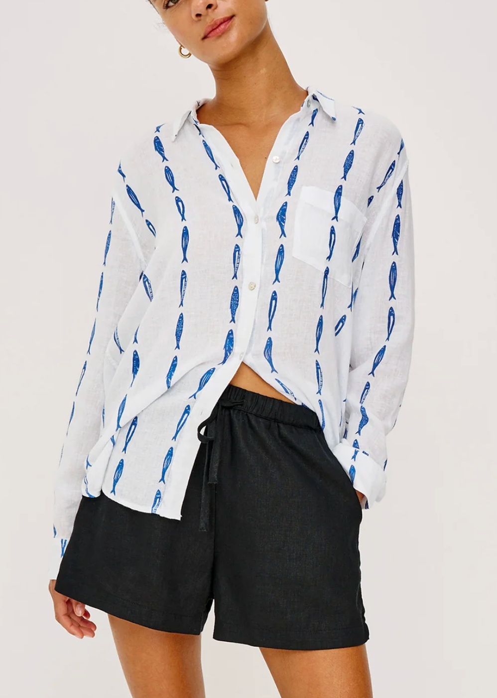 RAILS CHARLI BUTTONDOWN