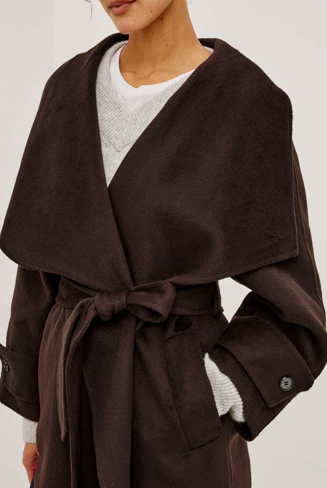 RAILS CELESTE WRAP COAT