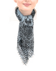 MEG COHEN CASHMERE WHISPER PAISLEY NECKERCHIEF