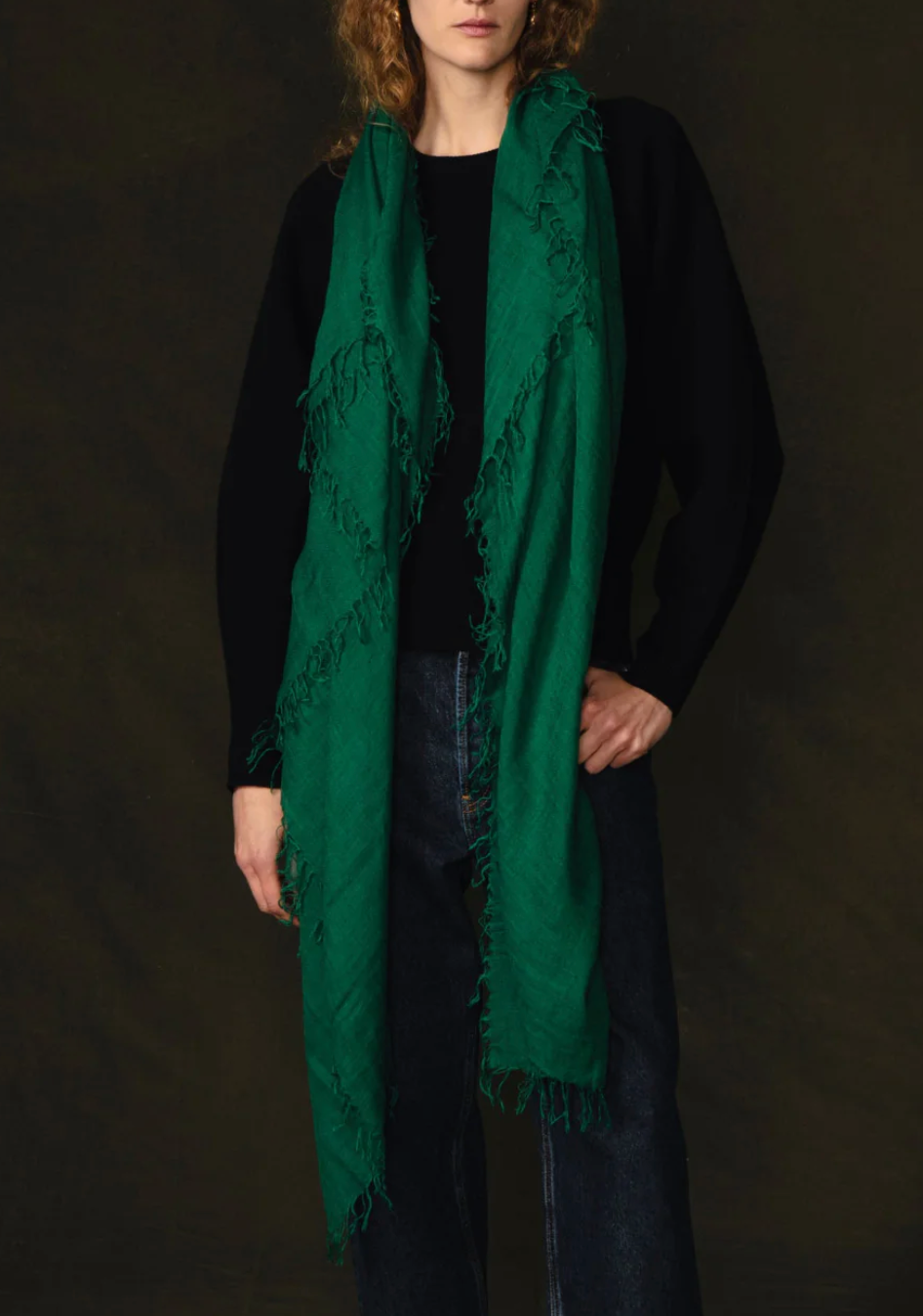 CHAN LUU SOLID SCARF