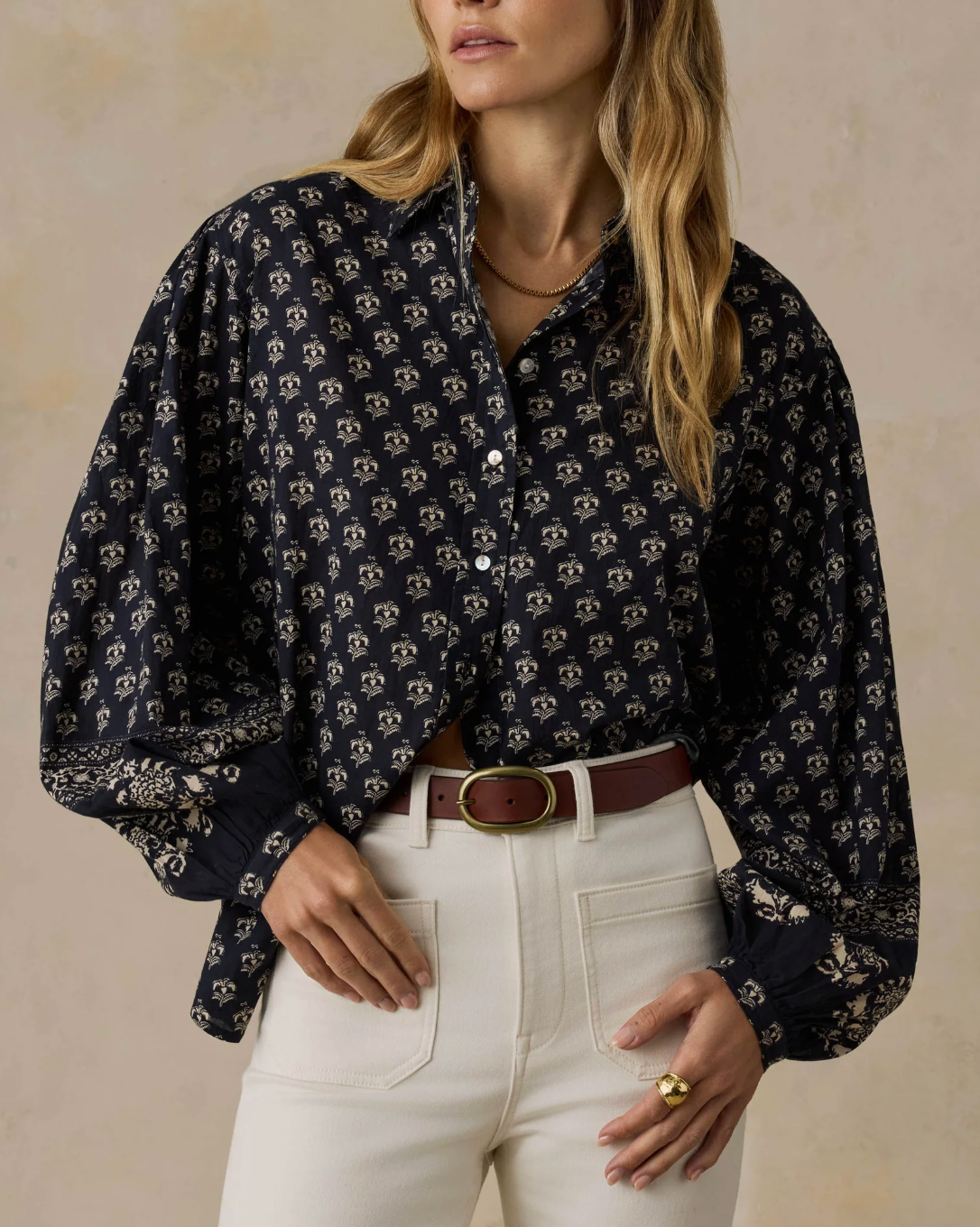 FAHERTY SUKI BLOUSE